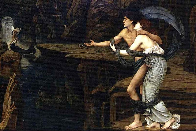 John Stanhope, Orpheus and Euridice on the Banks of the Styx, 1878.