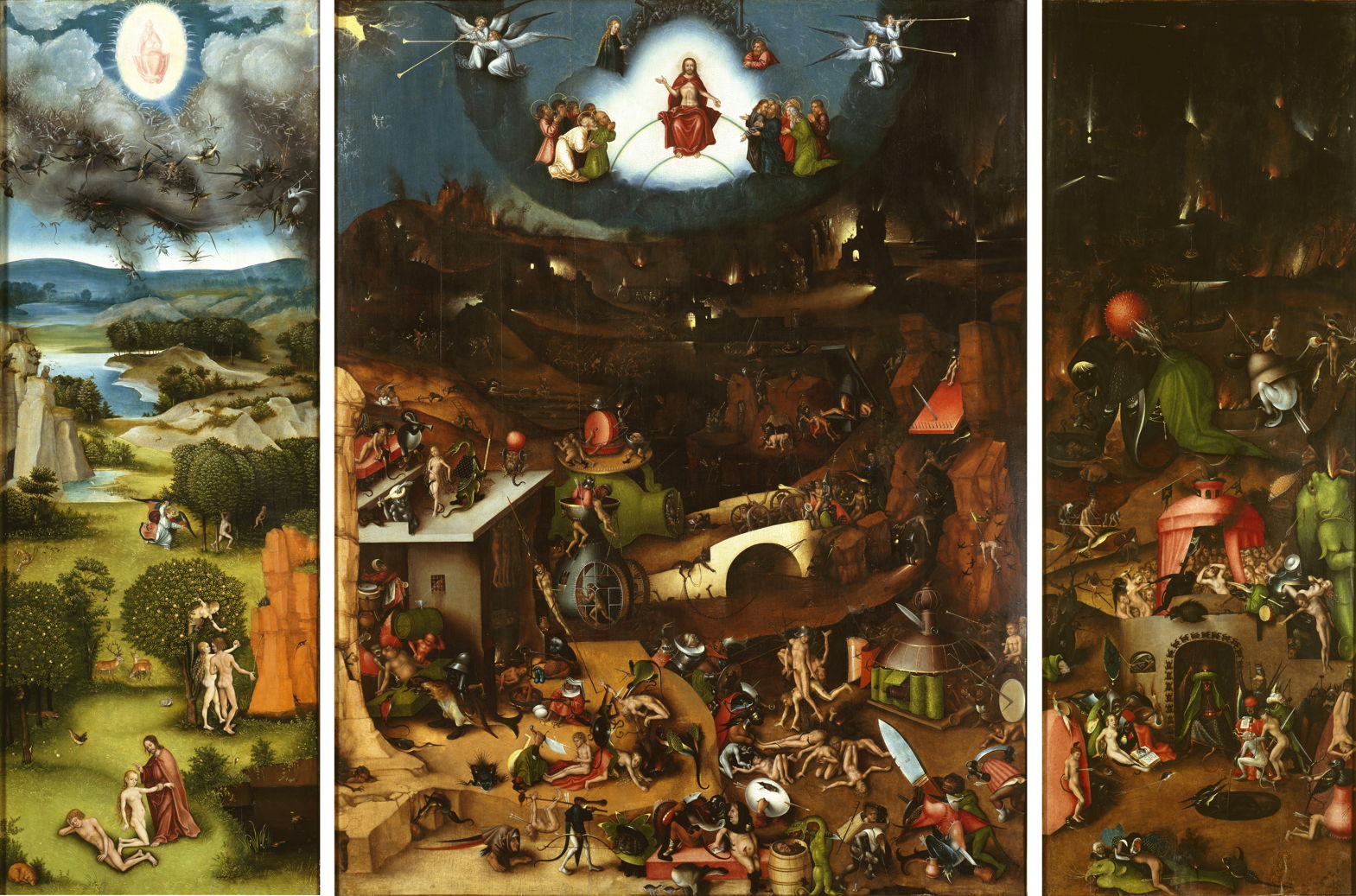 The Last Judgement, School of Lucas Cranach 1519