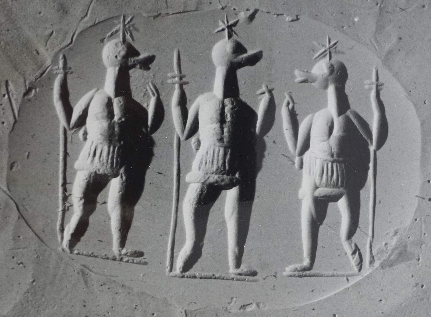 A ‘Gemme Gnostique’ from the collection of the Louvre. But what's so ‘gnostique’ about it?